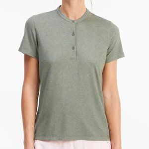 NEW PUMA Golf Women's Essence Polo Size Small Thyme Heather NWT